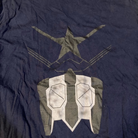 Captain America Mens Long Sleeve T-shirt - navy XL - Winter Soldier - Avengers - Picture 2 of 5